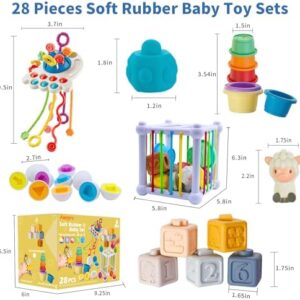 Baby Toys 6 in 1 Montessori for 6-12 Months Old